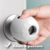 AILUOQI Childproof Door Knob Covers Babyproof (4 Pack) Child Door Locks Door Handle Baby Proofing Door Safety for Kids