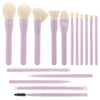 Makeup Brushes, Dpolla 15Pcs Complete Synthetic Makeup Brush Set with Professional Foundation Brushes Powder Concealers Eye shadows Blush Makeup Brush for Perfect Makeup (Purple)