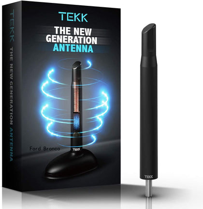 TEKK Short Antenna Compatible with Ford Bronco 2021-2024 | Designed for Optimized FM/AM Reception | 4.8 Inches