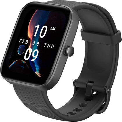 Amazfit Bip 3 Pro Smart Watch for Android iPhone, 4 Satellite Positioning Systems, 1.69