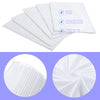 MVSUTA 50 Pieces White Disposable Bed Sheets Non-woven Fabric SPA Table Sheet Bed Cover for Massage Beauty Tattoos,31'' x 71''