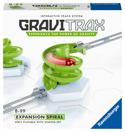 Ravensburger GraviTrax Spiral Accessory - Marble Run and STEM Toy for Boys and Girls Age 8 and Up - Expansion for 2019 Toy of The Year Finalist GraviTrax