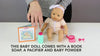 Baby Sweetheart by Battat - Bath Time 12-inch Soft-Body Newborn Baby Doll with Easy-to-Read Story Book and Baby Doll Accessories