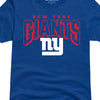 Junk Food Clothing x NFL - New York Giants - Bold Logo - Unisex Adult Short Sleeve Fan T-Shirt for Men and Women - Size XX-Large