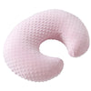 DONOMILO Nursing Pillow and Positioner Breastfeeding and Bottle Feeding, Propping Baby, Tummy Time, Sitting Support for Baby Boy Baby Girl, with Removable Minky Dots Cover (Blushing Bride)
