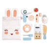 Mentari Makeup Kit for Kids - Engage in Pretend Play and Foster Creativity with Our Solid Wood Bunny-Themed Beauty Salon Set, Perfect for Little Hands and Big Dreams - Age 3Y and Up