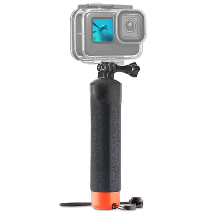 FitStill Waterproof Monopod Floating Hand Grip for Go Pro Hero 12/11/10/9/8/7/6/5/4/3 Session DJI Osmo and Other Action Cameras.Snorkeling Underwater Diving Selfie Pole Stick