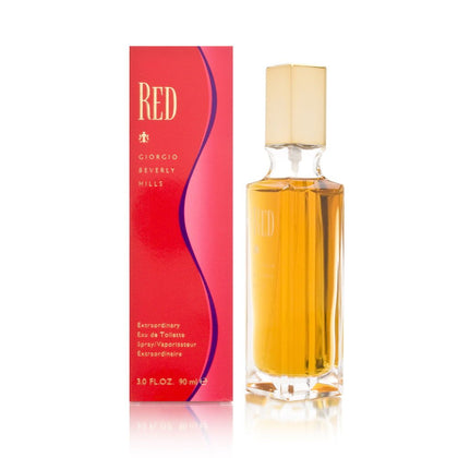Amelia Lyn Designs Red by Giorgio Beverly Hills for Women - 3 oz EDT Spray