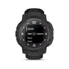 Garmin Instinct Crossover Solar - Tactical Edition, Rugged Hybrid Smartwatch with Solar Charging Capabilities, Tactical-Specific Features, Analog Hands and Digital Display, Black