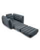 INTEX 66551EP Inflatable Pull-Out Chair: Built-in Cupholder - Velvety Surface - 2-in-1 Valve - Folds Compactly - 89