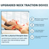 Cervical Neck Traction Device, Adjustable Cervical Traction Device with 3 Power Tractions and 8 Built-in Airbag Support, Neck Pain Relief and Relaxation
