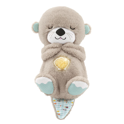 Fisher-Price Baby Soothe 'n Snuggle Otter, portable plush soother with music, sounds, lights and breathing motion (Amazon Exclusive)