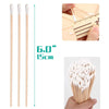 Garrelett 500PCS Cotton Tips Swabs for Cotton Pads & Rounds, Wooden Long Makeup Eraser Stick,Sterile Baby Nail & Ear Face Cream Ball Cleaner, Maintaining Electronics to Cleaning Jewelry for Medicine