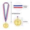 Caydo 12 Pieces Winner Awards Medals with Trophy Graphics for Competitions, Sport, Party for Child and Adults, 2 Inch