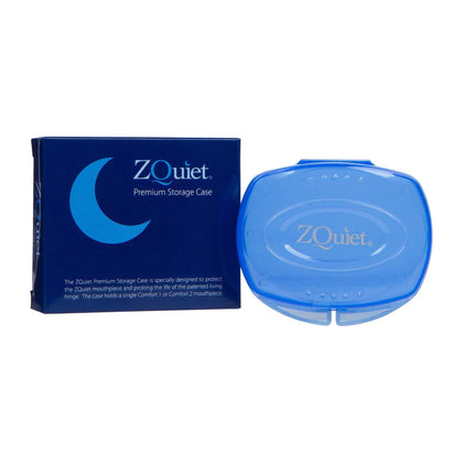 ZQUIET Premium Storage Case for ZQuiet Anti-Snoring Mouthpiece (Device NOT Included) - Durable, Protective, Ventilated, and Convenient for Everyday Storage and Travel