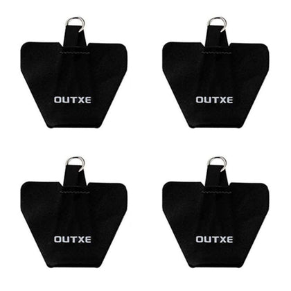 OUTXE Universal Phone Tether Tab Without Adhesive, 4 Pack Phone Lanyard Replacement Part for Phone Strap (4 PCS)