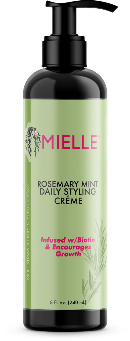 MIELLE rosemary mint multi-vitamin daily styling creme, 8 Ounce