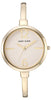 Anne Klein Women's AK/3290LPST Gold-Tone Bangle Watch and Premium Crystal Accented Bracelet Set