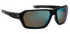 Under Armour Men's UA Recon Square Sunglasses, Shiny Black, 64mm, 15mm