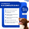LiquidHealth 32 Oz K9 Complete 8-in-1 Liquid Multivitamin for Dogs & Puppies, All in One Complete Formula Dog Snob, Senior Puppy Dog Diet, Canine Vitamins, Skin and Coat, Joint Health, Immune Support
