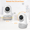 VTimes Extra Camera, Baby Monitor Add-on Camera for VT302, Pan-Tilt-Zoom Camera, Easy to Pair, NOT Compatible for Any Other Model