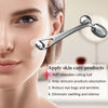 Face Massager, Metal Face Roller Gua Sha Massage Tool for Face Neck Eye Body Skin Care, Facial Roller for Women