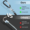 Doormoon Phone Lanyard Tether with 4 Patch, Cell Phone Lanyard with 2* Phone Tether, 4* Patch for Outdoor Hiking Climbing
