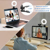 Cyezcor Video Conference Lighting Kit, Ring Light for Monitor Clip On,for Remote Working, Distance Learning,Zoom Call, Self Broadcasting and Live Streaming, Computer Laptop Video Conferencing