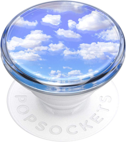 PopSockets Phone Grip with Expanding Kickstand, Graphic PopGrip - Cloudy Skies