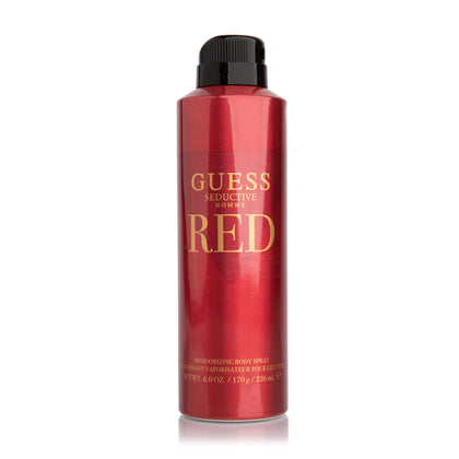 GUESS Seductive Red for Men Deodorizing Body Spray 6 Oz