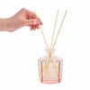 COCORRÍNA Reed Diffuser - Sandalwood Rose 8.5oz Flower Reed Diffuser Set with 8 Sticks, Home Fragrance Reed Diffuser for Home Bedroom Office Bathroom Shelf Decor (Master Collection)