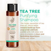Soapbox Shampoo and Conditioner Set with Tea Tree Oil, Jojoba Oil, Aloe and Shea Butter to Clean and Purify for All Hair Types, 16 Ounces Each (Pack of 2)
