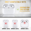 Valkit Compatible Airpods Pro 2nd/1st Generation Case Clear with Cleaner Kit, Soft TPU Airpods Pro 2 Gen Case Protective Cover Shockproof iPods Pro 2 Case for Airpods Pro Gen 2nd/1st 2023/2022/2019