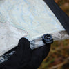 SUUNTO Clipper Compass, Micro Compass Attaches to Strap, Sleeve or Map Edge,Black
