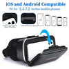 VR Headset, Virtual Reality Headset Compatible with iPhone and Android Phones Within 5.5-7.2, Comfortable VR Set Incl. Remote Control, Anti-Blue Light Eye Protected 3D VR Glasses Gift for Kids Adult