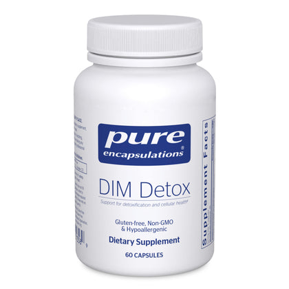 Pure Encapsulations DIM Detox | Supplement Support for Detoxification and Cellular Health* | 60 Capsules