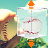 2 Pack Baseball Display Case, Baseball Box with UV Protected,Acrylic Baseball Boxes for Display,Baseball Cube Memorabilia Display Protector,Official Baseball Autograph Display Case