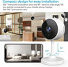 Indoor Camera, Cameras for Home Security with Night Vision, Pet Camera with Phone App, 2K Indoor Security Camera, Motion Detection, 2-Way Audio, WiFi Camera Home Camera Compatible with Alexa