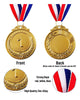 Jauisus 12 Pcs Gold Silver Bronze Medals 1st 2nd 3rd Place Metal Award Medals Olympic Style Winner Awards with Neck Ribbon for Sports, Party, Prizes, Competitions, 2 Inches