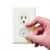 Dreambaby Electric Outlet Socket Plug Covers - Baby Home Safety Plugs Protector Guard - 12 Count - White - Model L1021