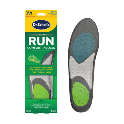 Dr. Scholl's® Run Active Comfort Insoles,Men's, 1 Pair, Trim to Fit Inserts