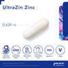 Pure Encapsulations UltraZin Zinc | Enhanced Absorption Mineral Support for Metabolism and Immune Health* | 90 Capsules