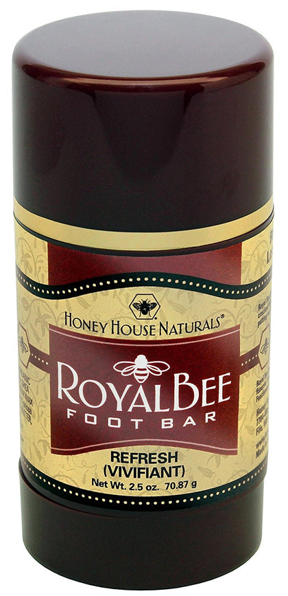 Honey House Naturals Royal Bee Foot Bar, Refresh