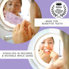 ELIMS Melt-Away Teeth Whitening Strips for Sensitive Teeth - 14 Strips, 7 Treatments - Dissolving Mess-Free Application