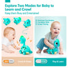 Baby Toys 6-12 Months+ - Touch & Go Musical Light Infant Toys Baby Crawling Baby Toys 12-18 Months, Tummy Time Toys for 1 Year Old Boy Gifts Girl Toddlers Christmas Stocking Stuffers for Age 1-2