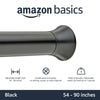 Amazon Basics Adjustable Tension Curtain Rod, 54-90