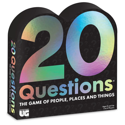 University Games | 20 Questions The Original Family Trivia Game of People Places and Things, Perfect Family Game for Teens and Tweens, for 2 to 6 Players Ages 12 and Up
