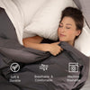 Purple PerfectStay Duvet Cover Easy to Assemble Slate Grey King/Cal King Three Piece 100% Cotton