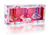 SCENTED THINGS Angle Face Body Spray Girl Perfume Set | Little Girls to Teen Girl Gifts, Girl Birthday Gift, Body Mist Perfume Set in Kissing-Lips Shaped Bottles | Fashion Collection (3 Piece Set)