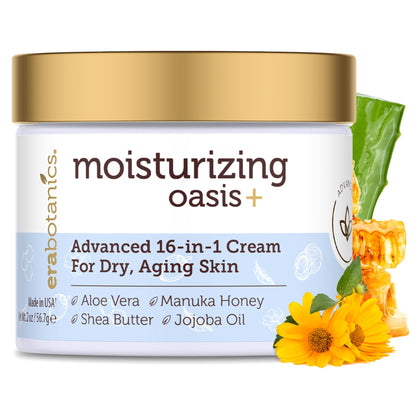 Era Organics Advanced Face Moisturizer for Dry Skin - Nourishing 16-in-1 Night Cream Moisturizer for Face - Hydrating Face Moisturizer for Women and Men